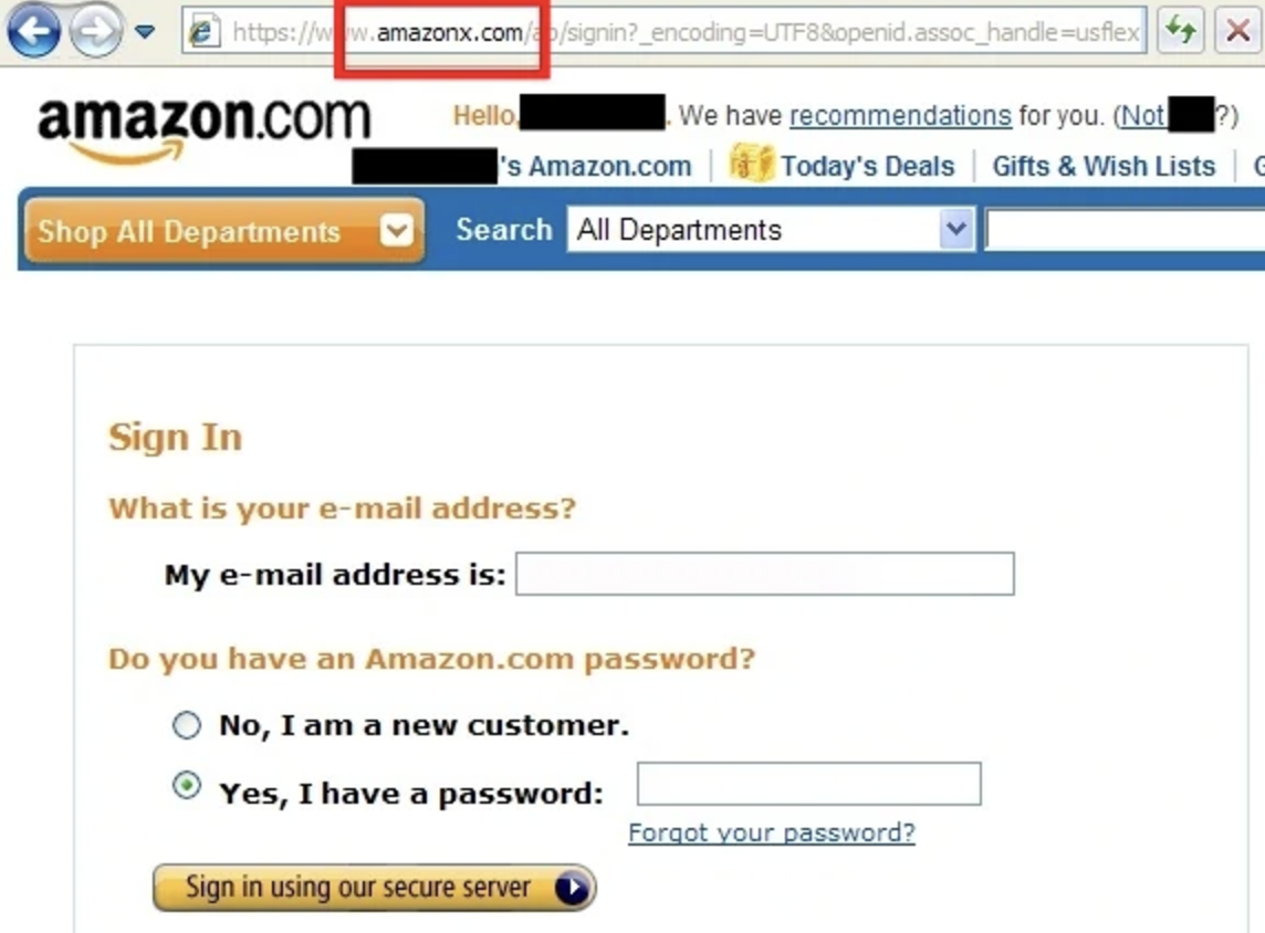 Are you on Amazon.com or Amazon.net? While we all may be rushing to nab the best deals, double — or even triple — checking that you’re shopping on a legit website can save you a major headache later on.